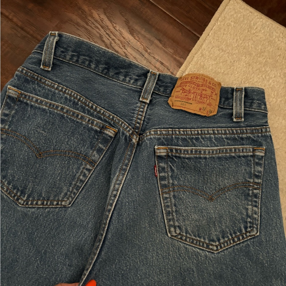 Levi's 501 80’s denim jeans